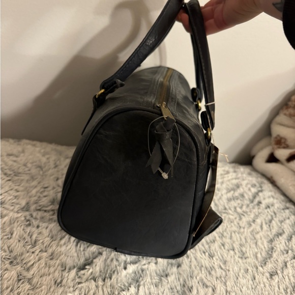 Navy Blue Satchel - Picture 4 of 8